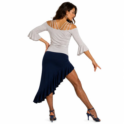 T-shirt Tango femme Tanguera gris de dos