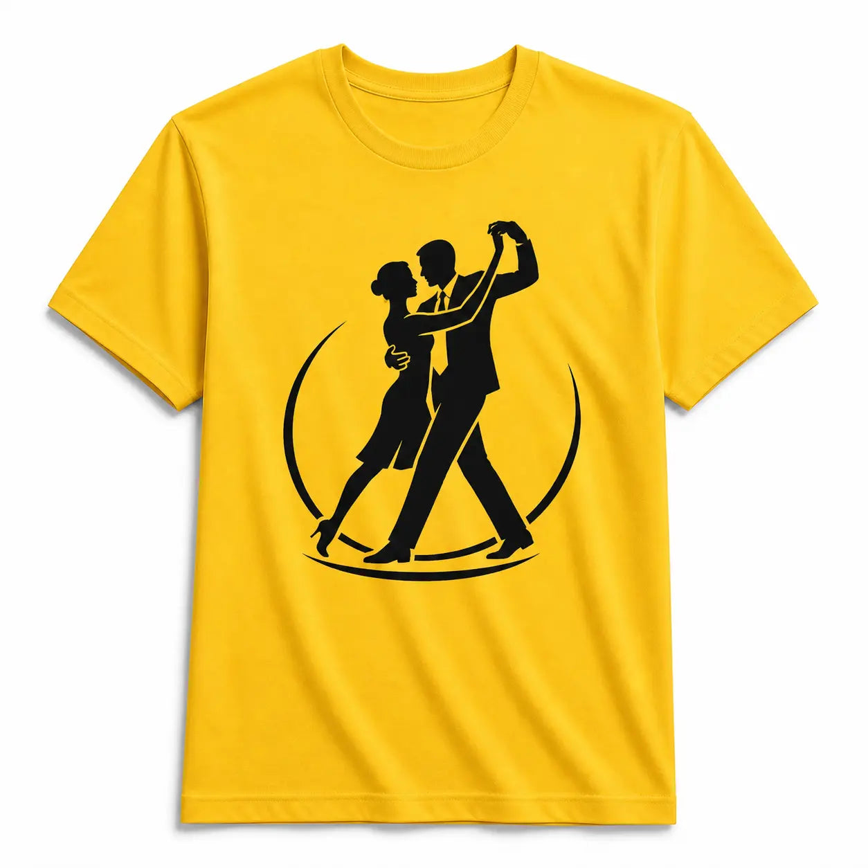 T-shirt tango homme caminata jaune