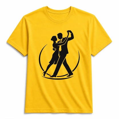 T-shirt tango homme caminata jaune