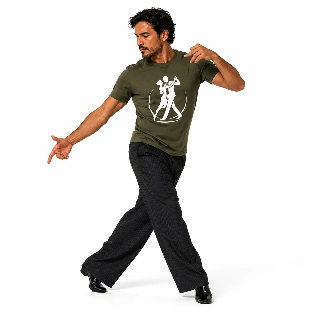 T-shirt tango homme caminata vert kaki