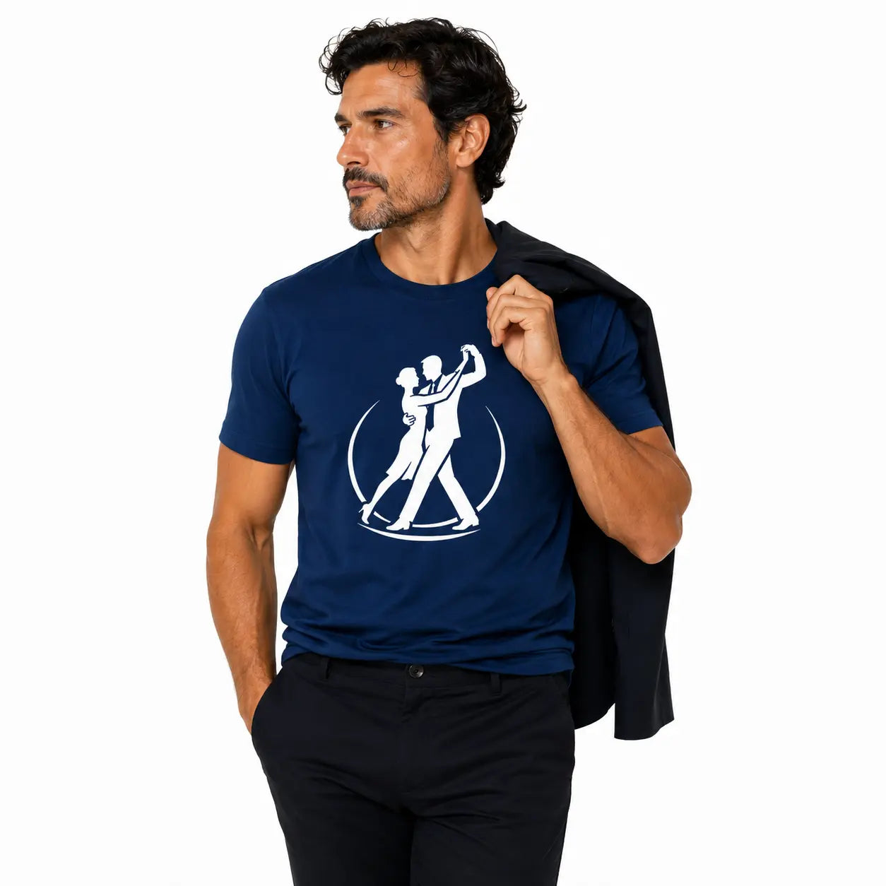 T-shirt tango homme caminata bleu marine costume