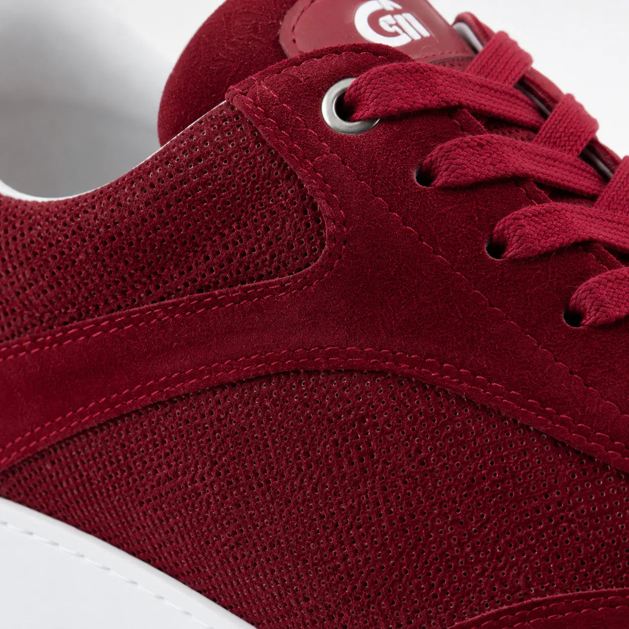 baskets danse groove bordeaux detail