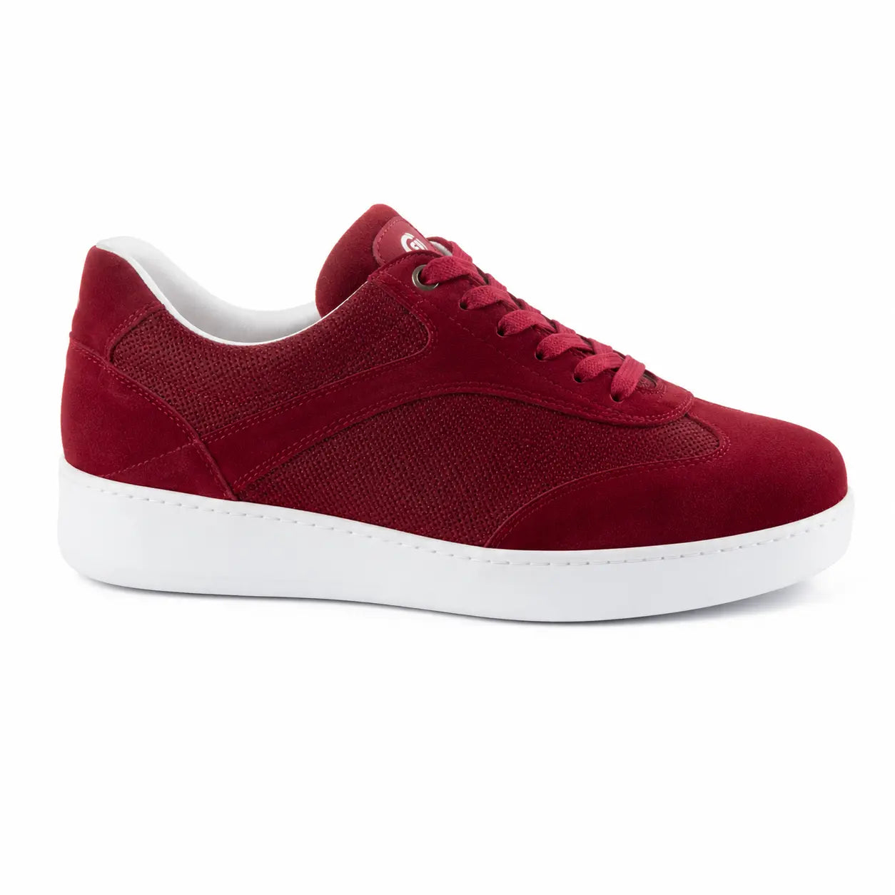 baskets danse groove bordeaux fond blanc