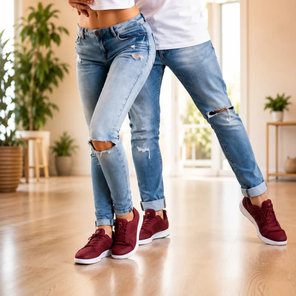 baskets danse groove bordeaux premium