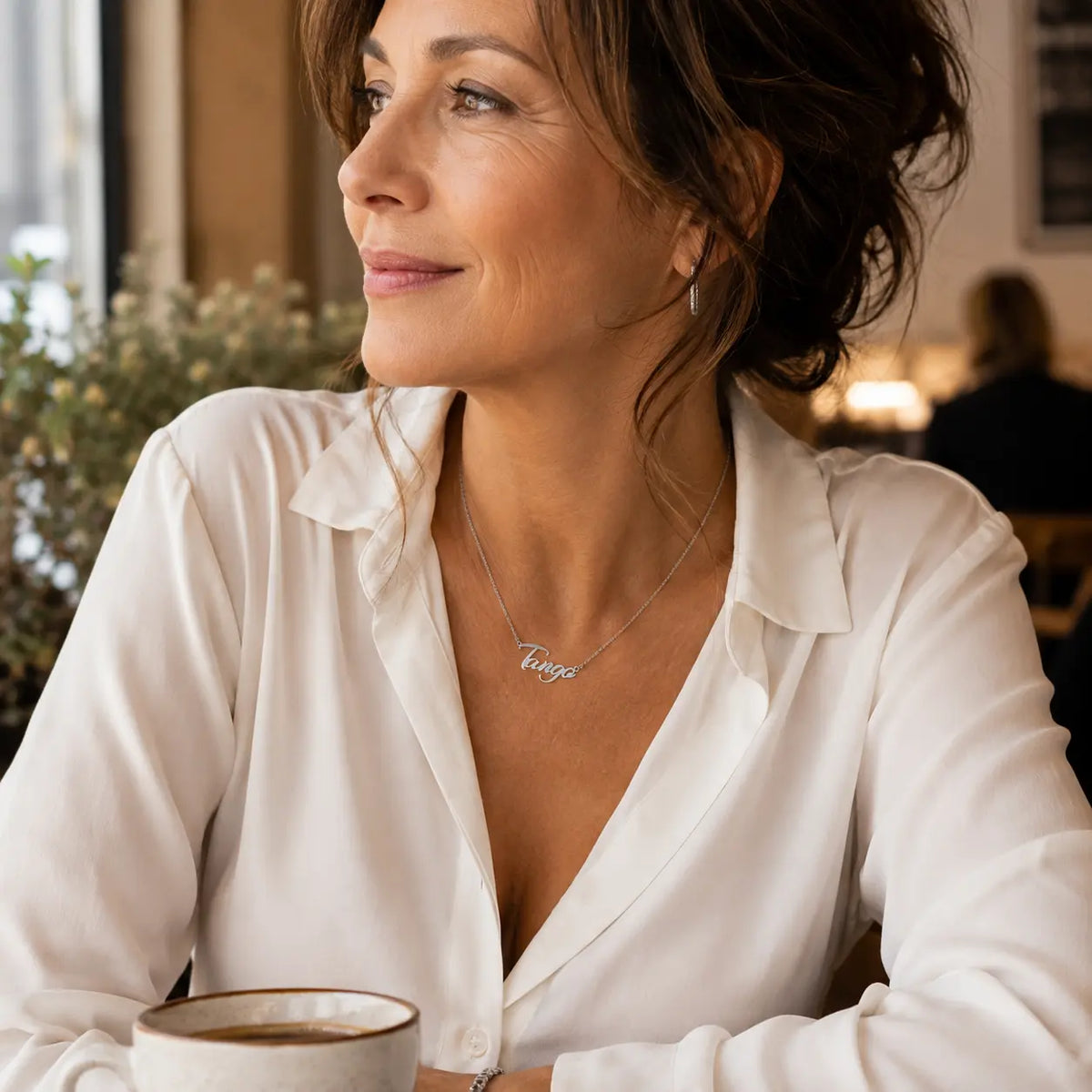 bijoux collier tango élégance argent