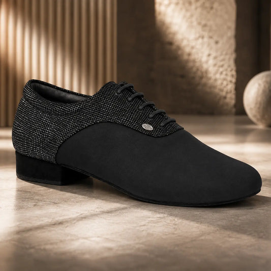 chaussure danse de salon homme max noir graphite néoprène