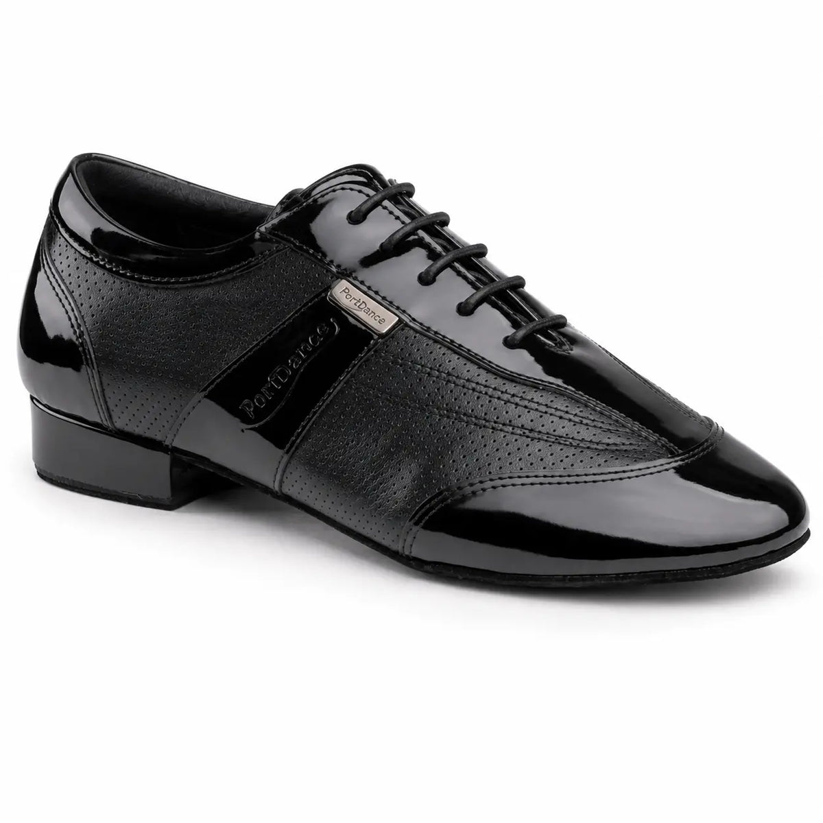 chaussure danse de salon homme tomy noir verni