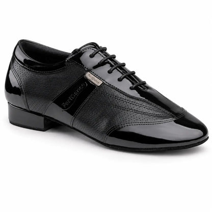 chaussure danse de salon homme tomy noir verni