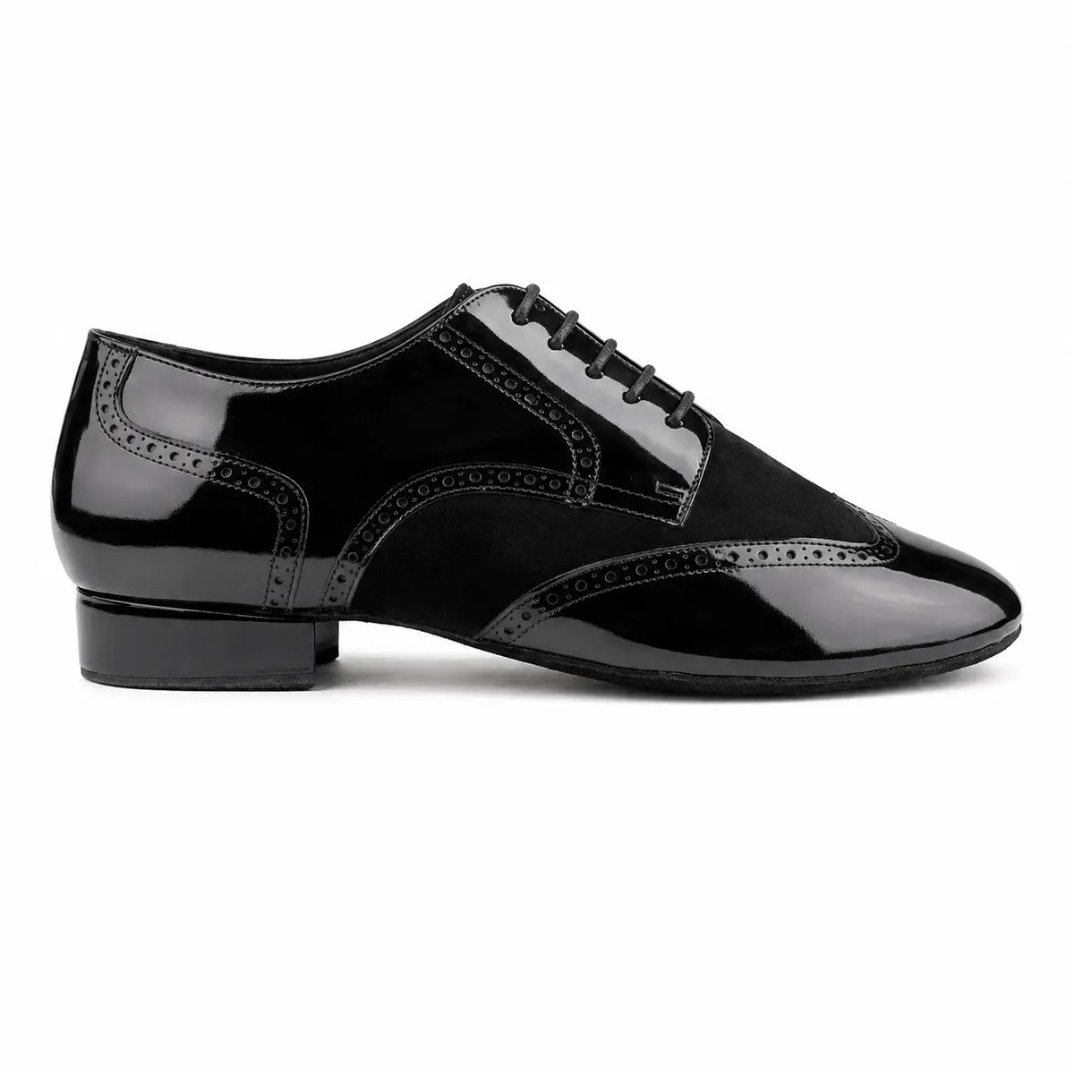 chaussure de danse de salon homme hugo noir vernis