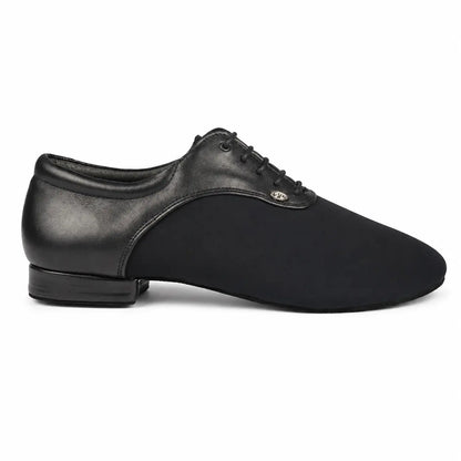 chaussure de danse de salon homme max noir cuir nepprene