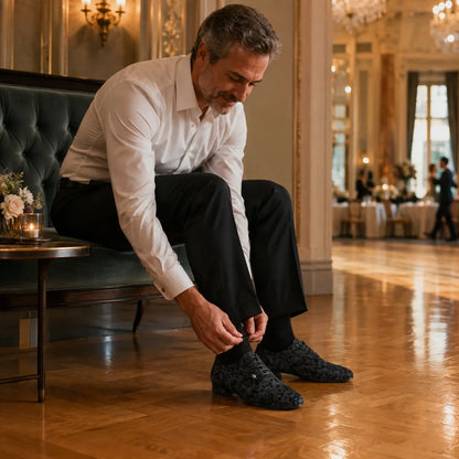 chaussure de danse de salon homme Tim noir