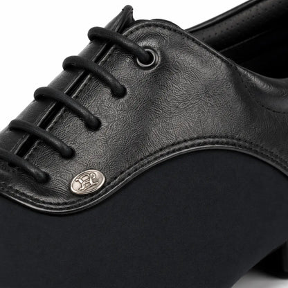chaussure de danses de salon homme max noir cuir nepprene