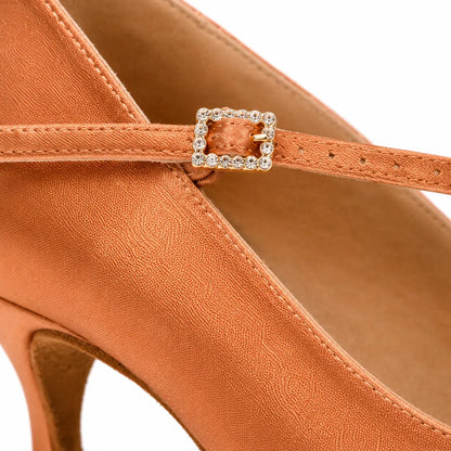 chaussure de danses de salon femme elisa bronze sombre
