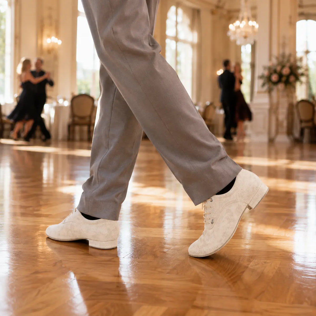 chaussure de danses de salon homme Tim beige