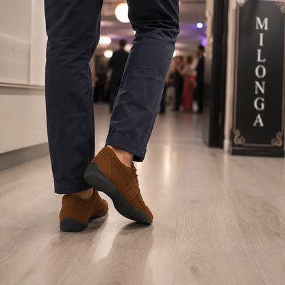Tango17 Mouv Nubuck Marron – Sneaker Homme par PortDance