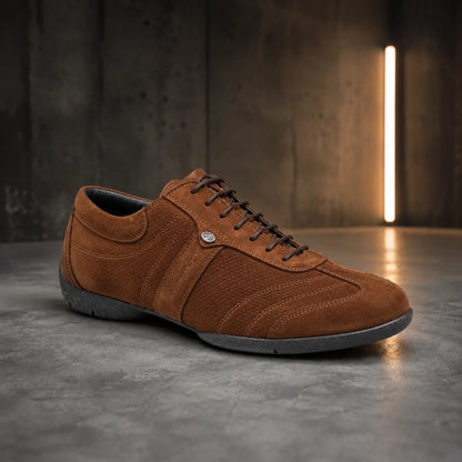 Tango17 Mouv Nubuck Marron – Sneaker Homme par PortDance