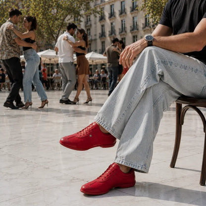 Tango17 Mouv Rouge – Sneaker Homme par PortDance