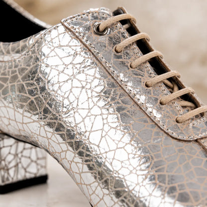 chaussure tango femme argentees