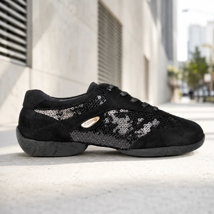 Tango17 Luna Noir Glam – Sneaker Tango Femme par PortDance
