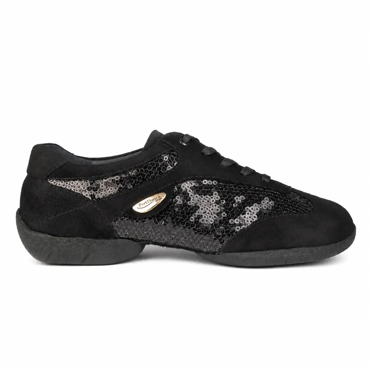 Tango17 Luna Noir Glam – Sneaker Tango Femme par PortDance