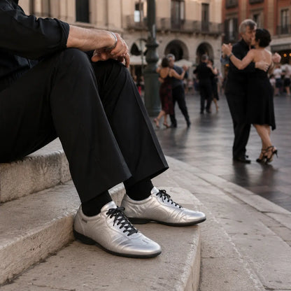 Tango17 Urban Tango Silver – Sneaker Homme par PortDance