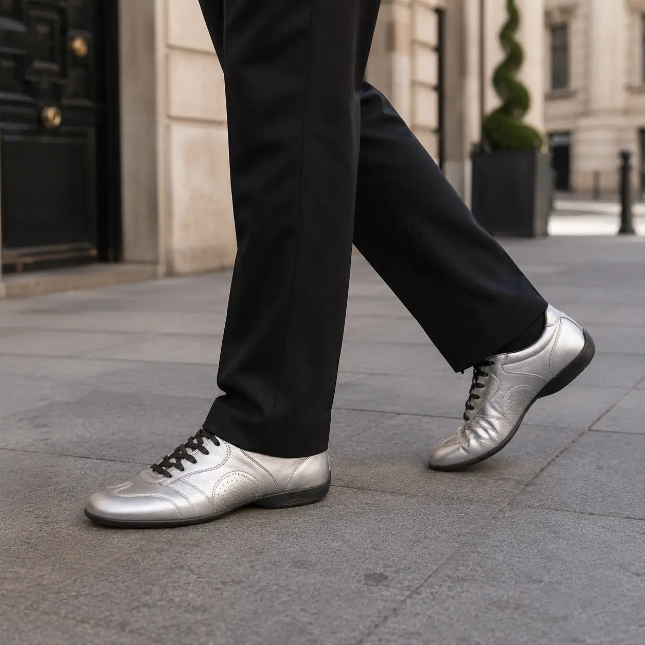 Tango17 Urban Tango Silver – Sneaker Homme par PortDance