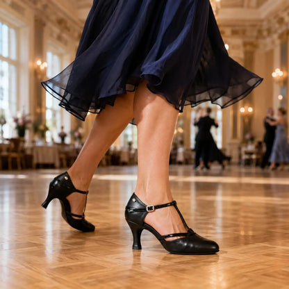 chaussures danse de salon amy noir