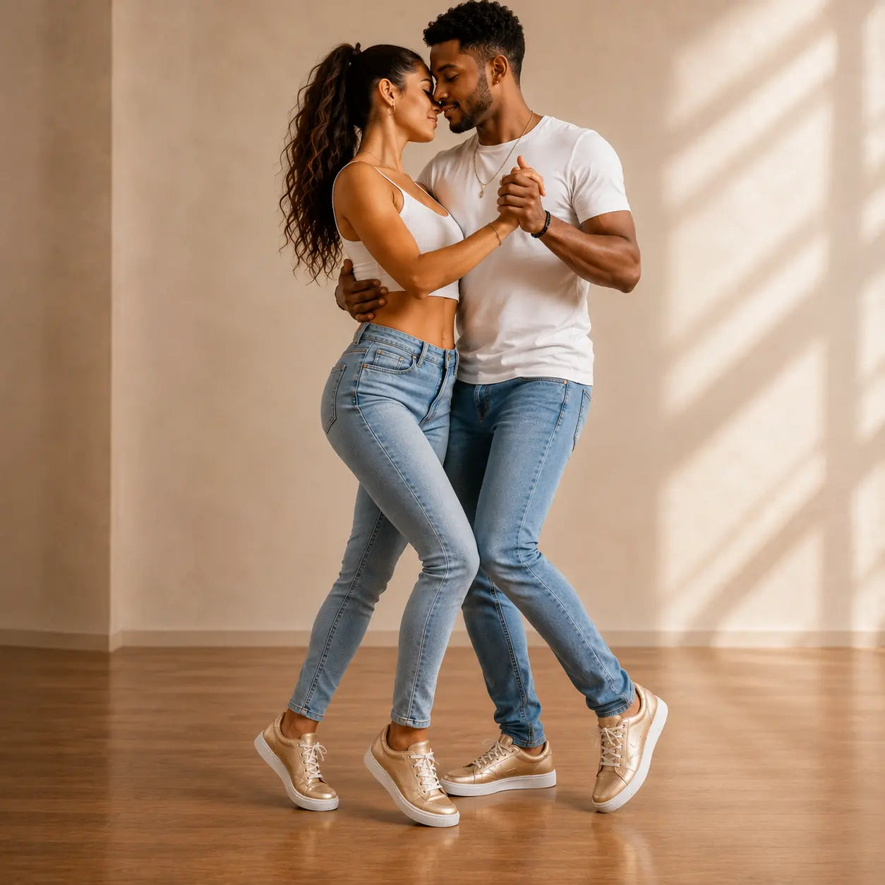 chaussures danse groove gold femme