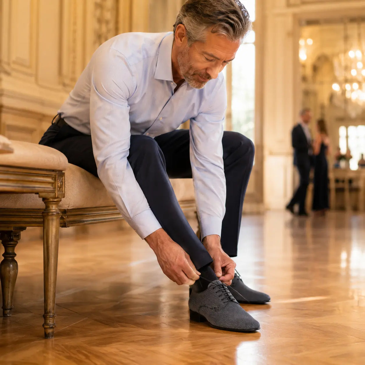 chaussures de danse de salon homme Gabin BW