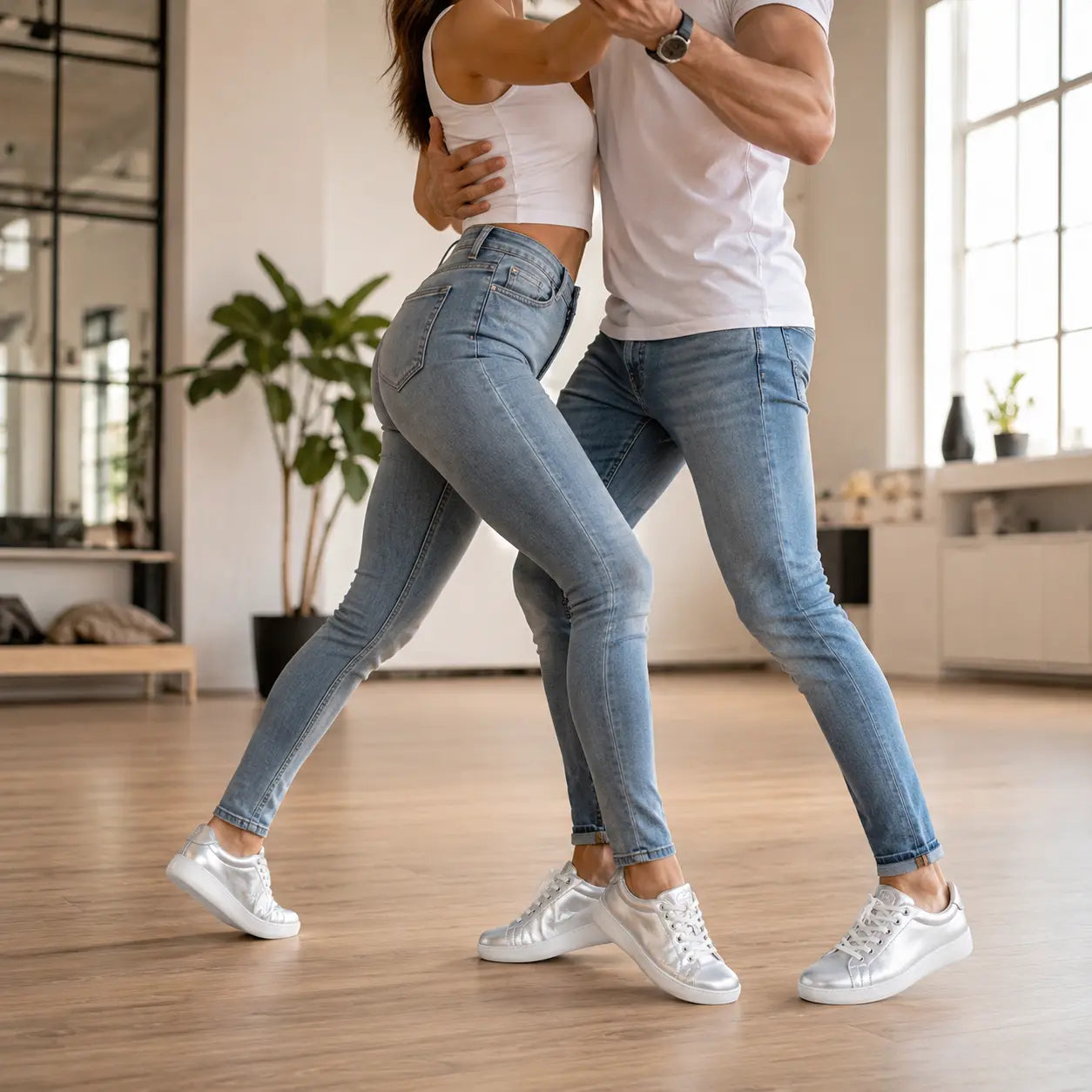 Chaussures de danse Groove Silver