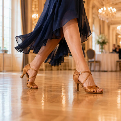 chaussures de danse salon femme Beatriz bronze 6.5