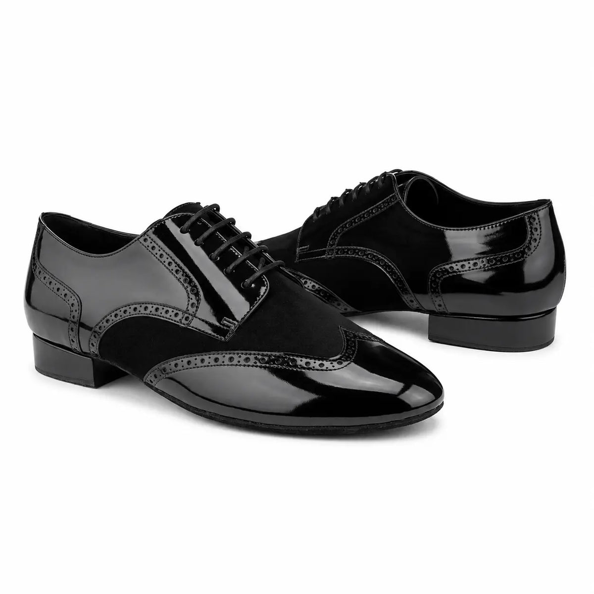 chaussures de danses de salon homme hugo noir vernis
