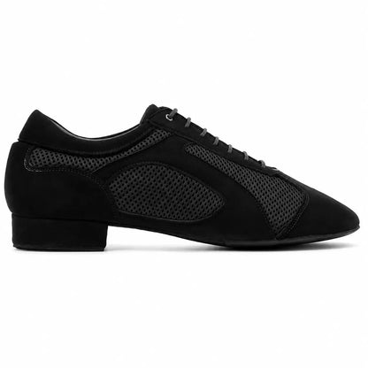 chaussures homme de danse de salon Enzo noir
