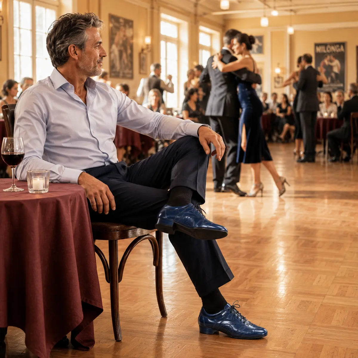 chaussures tango Urban Classic Bleu