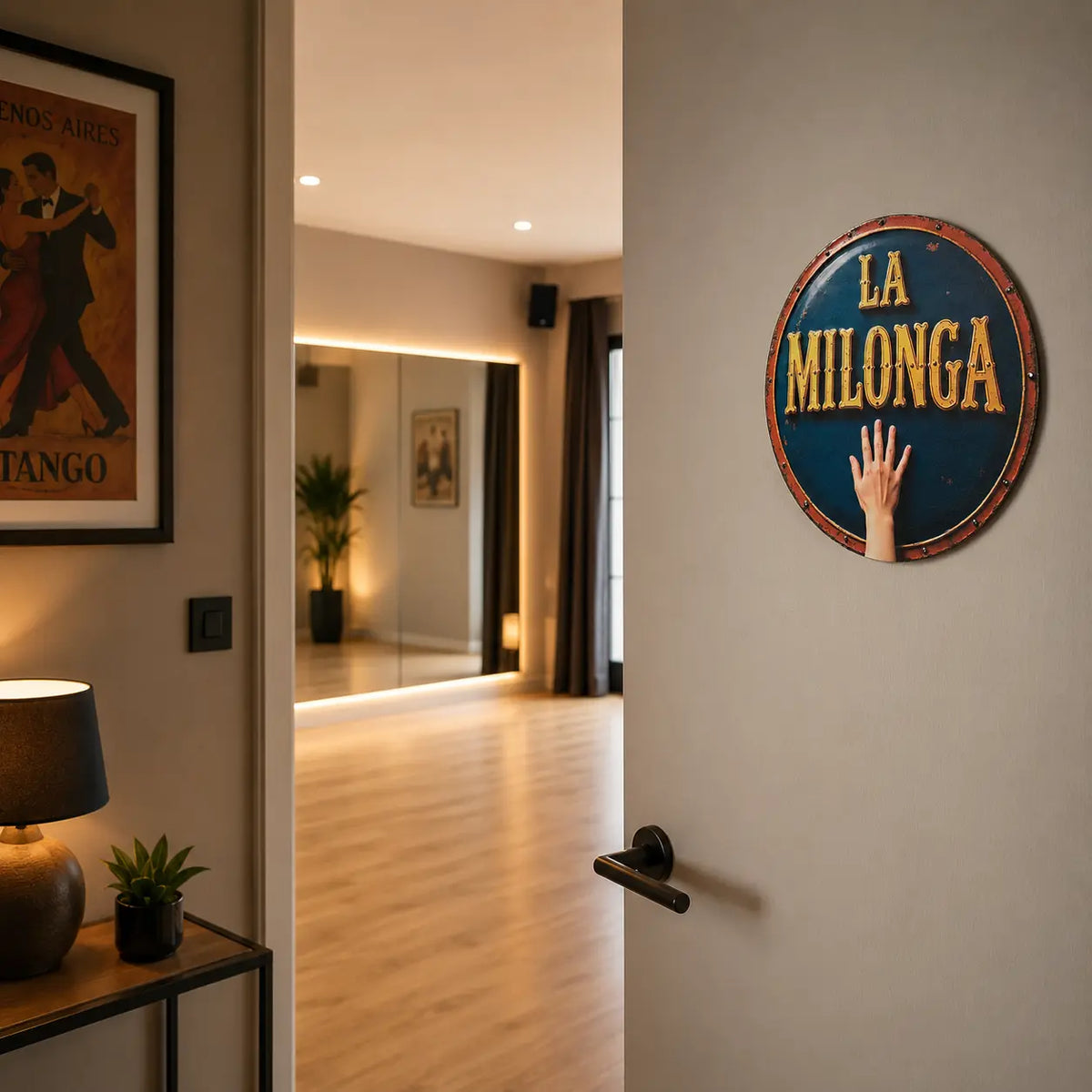 décoration murale entrez dans la milonga