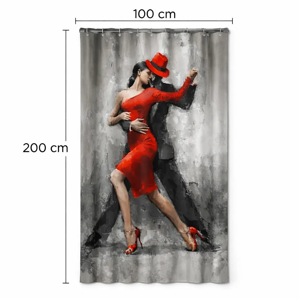dimensions du rideau tango argentin