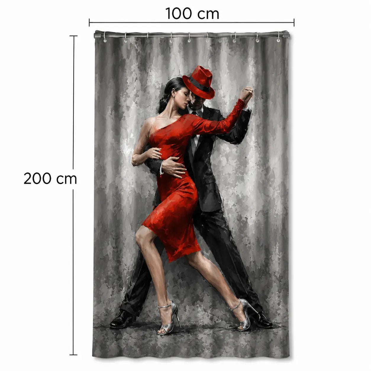 Dimensions du rideau tango
