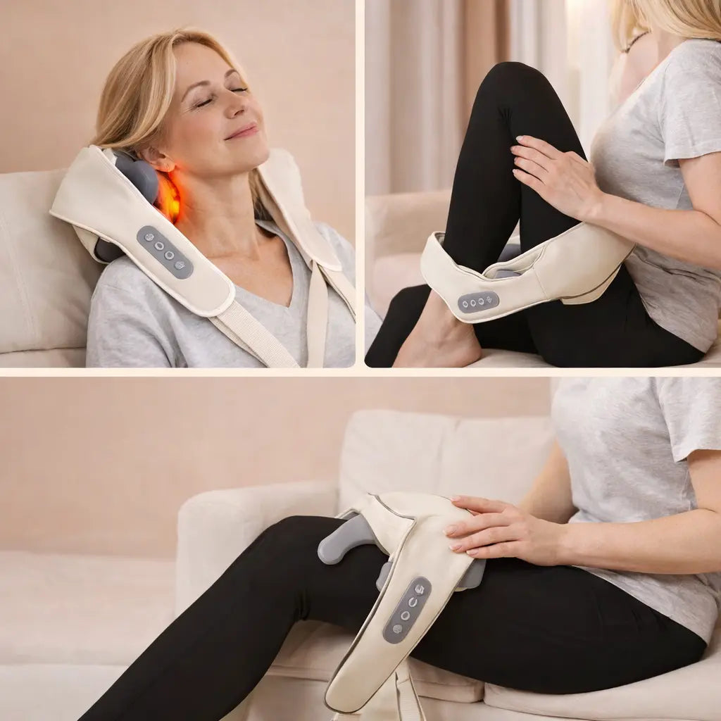 masseur nuque trapezes zones