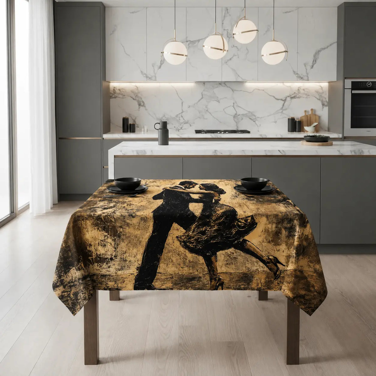 Nappe salle à manger milonga éganceé