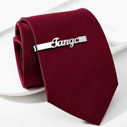 pince cravate tango homme élégance argentée