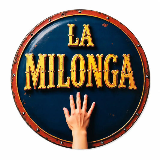 plaque entrez dans la milonga