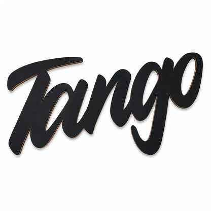 plaque tango en bois