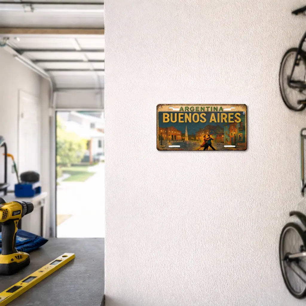 garage décoré style tango