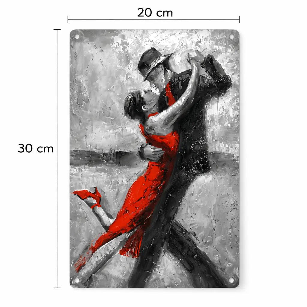 dimensions tableau tango moderne