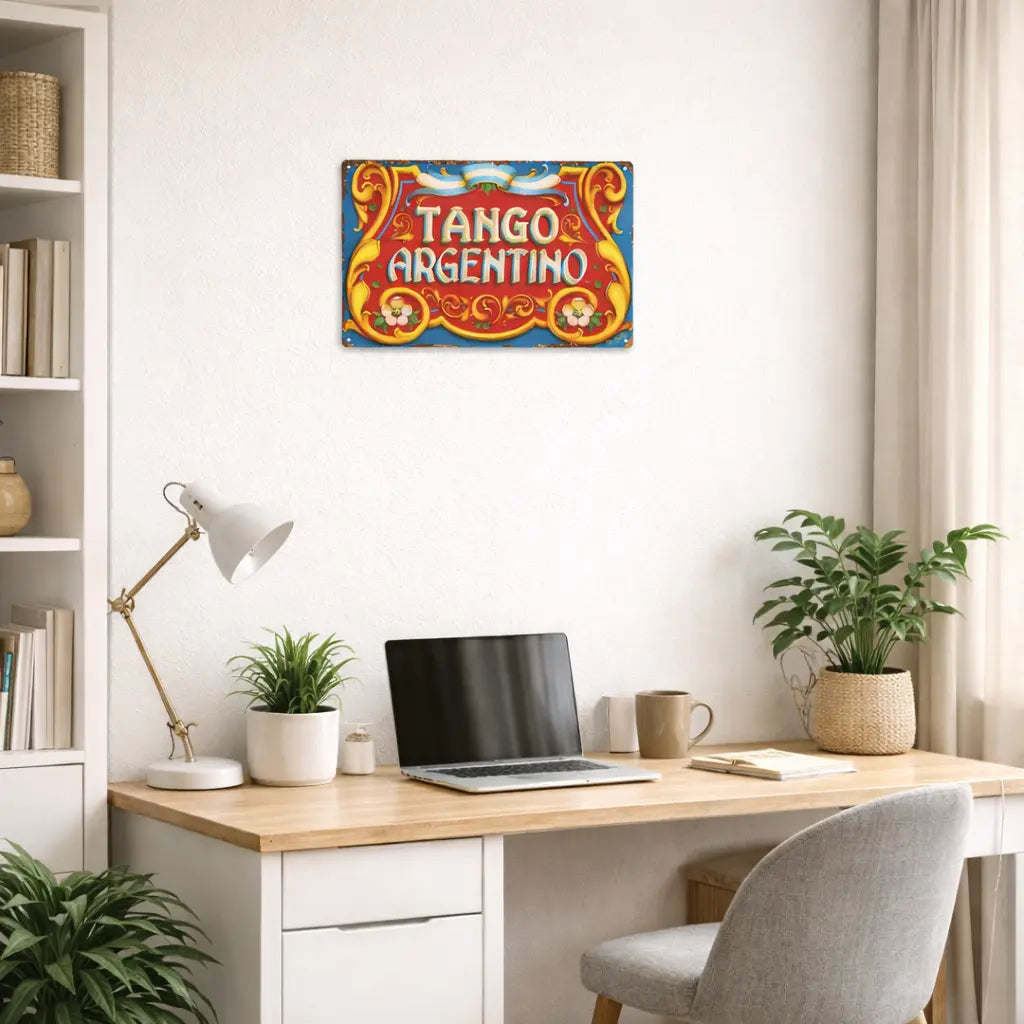 décoration de bureau style tango