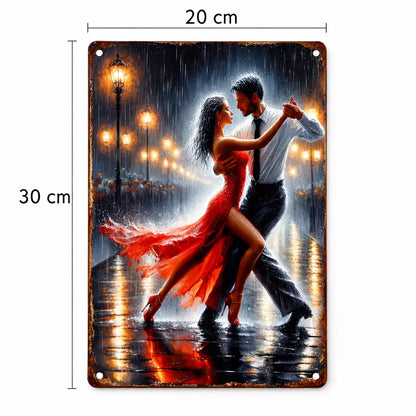 dimensions de la plaque décoratve tango