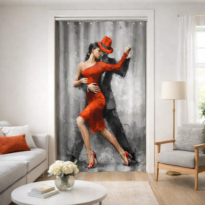 décoration rideau style tango argentin