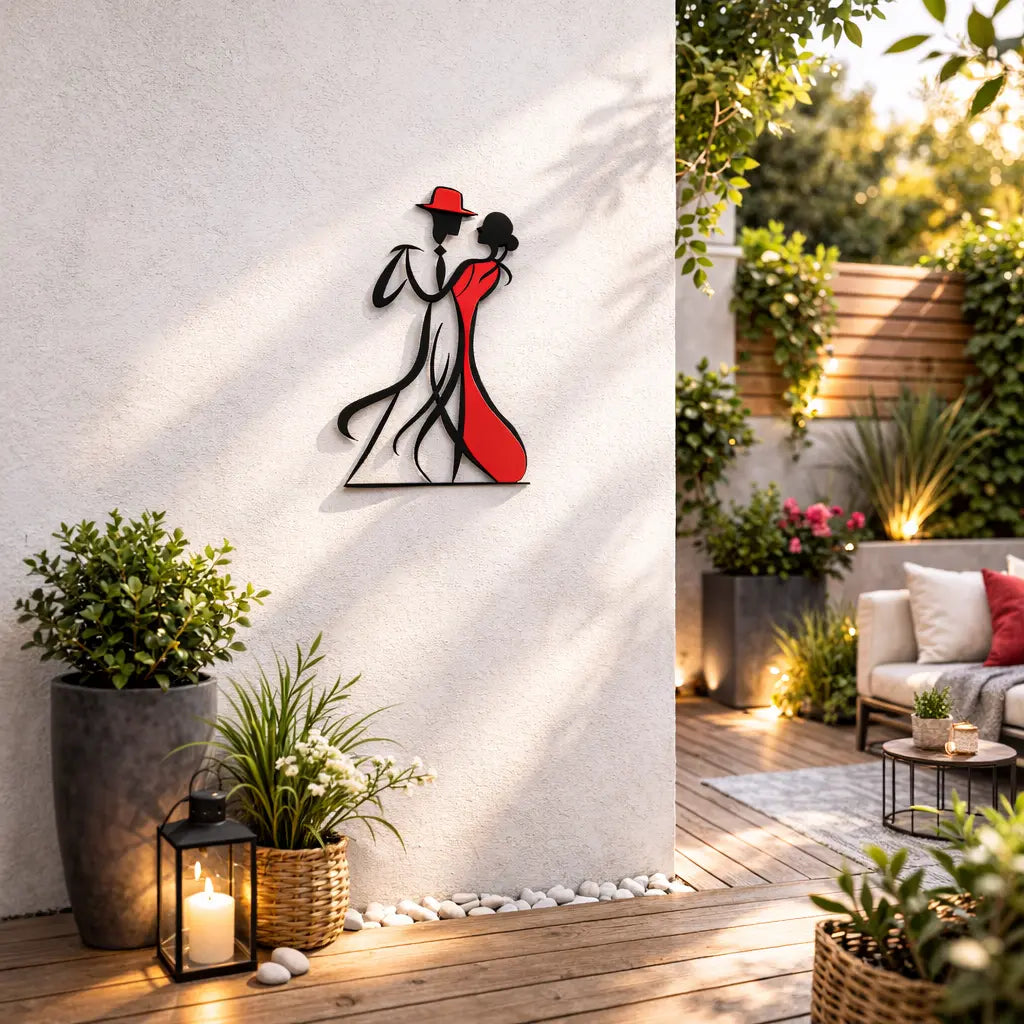 décoration pour jardin style tango