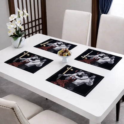 table décorée inspiration tango