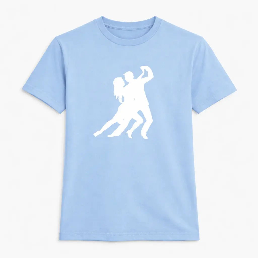 t-shirt boutique tango bleu ciel